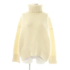 ギャルリーヴィー GALERIE VIE トゥモローランド ファインウールタートルネックプルオーバー ニット セーター 長袖 S オフホワイト /DF ■OS