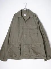 ポストオーバーオールズ×akiz コラボベージュ ジャケットブルゾンL