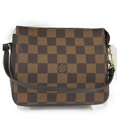 LOUIS VUITTON トゥルースメイクアップ ハンドバッグ ダミエ エベヌ N51982