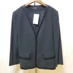 #anc ユキトリイ YUKITORII ジャケット 11 黒 フォーマル 薄手 パイピング レディース [927548]のサムネイル
