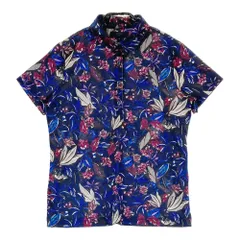 サイズ：M CALLAWAY キャロウェイ  半袖ポロシャツ 花柄 ネイビー系 [240101463360] ゴルフウェア レディース ストスト