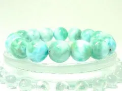 ラリマー ブレスレット 14mm パワーストーン ブレスレット メンズ レディース 天然石 数珠 アクセサリー