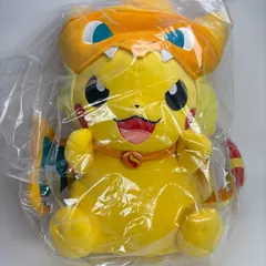メガサイズぬいぐるみ　ポケモンセンターメガトウキョウのピカチュウ Amazon.co.jp: ポケモンセンターオリジナル メガサイズ