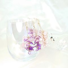 新作 ✨ 藤 の 花 【 紫グラデーション 】 うる艶 ショート  ロングタイプ