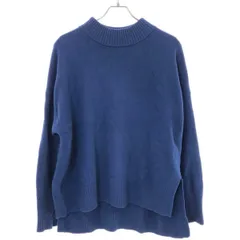ADIEU TRISTESSE アデュートリステス AQUA ウールカシミヤニットセーター B0114AKW244 ブルーのサムネイル