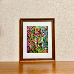 新品☆額縁付アートポスター☆Cami Boyett（キャミ・ボイエット）☆花の絵☆自然美☆風景画☆抽象画☆ISLAN MAWIMBE☆483