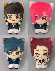 【中古】ぬいぐるみマスコット・ぬいぐるみバッジ 全4種セット ちびぐるみvol.2 「ブルーロック in ナンジャタウン」 ナムコ限定