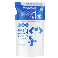 シャボン玉石けん 全身ケアソープバブルガードつめかえ用470mL (470ミリリットル（×1） 無香料)