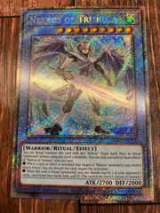 遊戯王　英語版　　トリシューラの影霊衣　プラチナシークレットレア