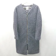 ◇ ⊇ LEPSIM レプシィム ボア 長袖 コート サイズM チャコール レディース E  【1503310009279】