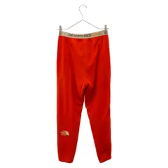 GUCCI (グッチ) 22SS×THE NORTH FACE ザノース フェイス テクニカルジャージー フリース レギンスパンツ オレンジ 663910 ZAHSZのサムネイル