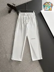 【今日特価】MM6 Maison Margiela 2025 SS ゴム紐カジュアルパンツ