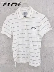 ◇ ◎ callaway キャロウェイ 半袖 ポロシャツ サイズM ホワイト レディース 【中古】 【1002801125431】