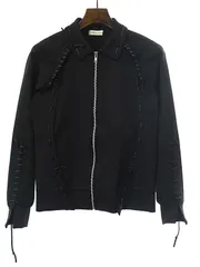 COMME des GARCONS コムデギャルソン 2005SS  ブレイディド ジップアップブルゾン ブラックのサムネイル