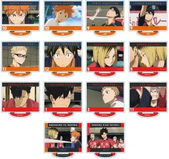 【中古】アクリルスタンド・アクリルパネル 全14種セット 「劇場版ハイキュー!! ゴミ捨て場の決戦 トレーディング場面写アクリルスタンド」