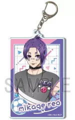 【中古】キーホルダー デザイン06(御影玲王/デコラティブポップver.) 描き下ろし ビッグアクリルキーホルダー 「ブルーロック」