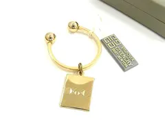 ■美品■ GIVENCHY ジバンシィ キーホルダー キーリング バッグチャーム メンズ レディース ゴールド系 DJ2273のサムネイル