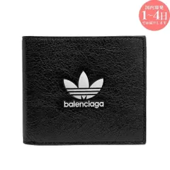 レアコラボ　BALENCIAGA✖️adidas 三つ折り財布　新品未使用品 BALENCIAGA × adidas バレンシアガ アディダス MINI WALLET 三