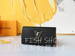 《人気★》新品 ルイヴィトン Louis Vuitton 財布 ポルトフォイユ・カプシーヌ ノワール トリヨン レザー 長財布