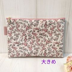 No.694☆riupi様専用ページ☆お薬手帳ケース☆大きなポケット付き