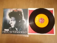 RICK SPRINGFIELD「EFX Alive」パンフレット、ビールグラス