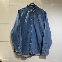 Supreme 25ss Small Box Denim Shirt Size-L シュプリーム スモールボックスデニム 長袖シャツ 南堀江店