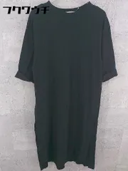◇ Ray BEAMS レイ ビームス 半袖 膝下丈 ワンピース ブラック レディース 【中古】 【1002801298029】
