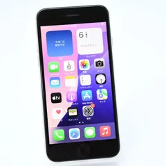 【液晶美品＊純正バッテリー89%】SIMフリー iPhoneSE 第３世代 64GB スターライト