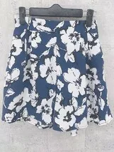 ◇ KBF+ ケービーエフプラス 花柄 ショート パンツ One ネイビー *  【1002799619882】