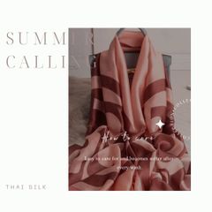 プレミアムタイシルクで編んだ　スカーフ ANAN BRAND STORE