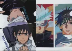 【中古】クリアファイル 乙骨憂太＆五条悟＆夏油傑 オリジナルクリアファイル2種セット(A4) 「劇場版 呪術廻戦 0」 MAQUIA 2022年2月号 呪術廻戦表紙版付録