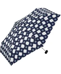 【新着商品】持ち運びに便利 花柄 フック付き コンパクト 北欧 晴雨兼用 レトロ 50cm 通勤 レディース 通学 ネイビー おしゃれ ミニ 可愛い カメリア 女性 折りたたみ傘 4360-155-002 雨傘 母の日 Wpc.