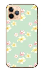 Xperia 1 II SO-51A SOG01 ケース カバー エクスペリア1 II スマホケース ハードケース プルメリア ハワイアン レイ 花の冠 南国 花柄 ボタニカル フラワー おしゃれ かわいい カラー04
