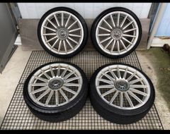 RAYS VERSUS 8J+50 19インチ タイヤホイール 4本セット