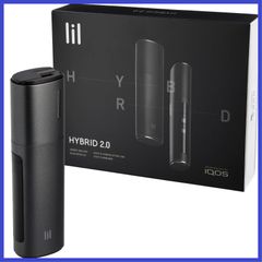 リル ハイブリッド2.0 lil HYBRID2.0 【製品登録可能】 専用たばことリキッドで蒸気 新加熱式たばこ マット・ブラック matte black