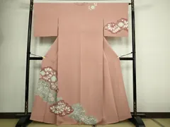 琥珀翡翠✾ｍ2090＊正絹 辻が花 手縫い仕立て 訪問着 千總 - オンラインショップ - / 【訪問着】 ダイヤ取辻ヶ花