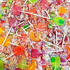 不二家 ポップキャンディ 業務用 大容量 ペコちゃん (80個, 4種MIX)