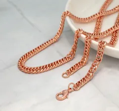 クーポンあり【人気商品】純銅 ネックレス ブレスレット 2way メンズ レディース 喜平  シンプル  電磁波対策 電磁波対策グッズ 電磁波防御 紫銅 純銅   ネックレス 銅 ブレスレット 健康   メンズ レディース シェディング r-0097