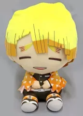 【中古】ぬいぐるみ 我妻善逸 めちゃでかぽふっとぬいぐるみ 「鬼滅の刃」 ナムコ限定