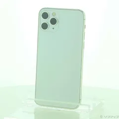 〔中古品〕 iPhone11 Pro 64GB シルバー MWC32J／A SIMフリー【371】
