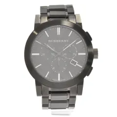 BURBERRY (バーバリー) THE CITY シティコレクション クロノグラフ ステンレス クォーツ 腕時計 ブラック BU9354のサムネイル