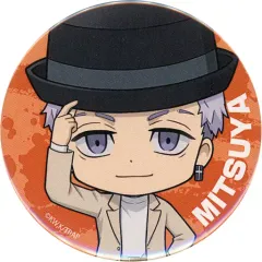 【中古】バッジ・ピンズ 三ツ谷隆 「TSUTAYA×東京リベンジャーズ スーツVer.描き下ろしPOP UP SHOP 缶バッジ ミニキャラ」