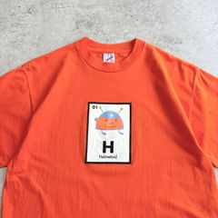 90s USA製 JERZEES Helmetoid Printed T-shirt ジャージーズ  ヘルメットマン ファニープリント Tシャツ