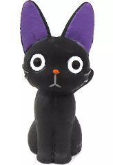 [Used] Trading Figure Plush Jiji "Ghibli Galore Finger Puppets 3 Kiki's Delivery Service Series"