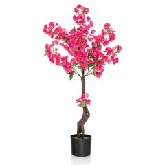 【特価商品】屋外 室内 フェイク植物 インテリア 造花 人工 人工観葉植物 観葉植物 観葉植物 水やり不要 フェイクグリーン 105cm 枯れない 梅 盆栽植物 フェイク (ウメ1本) TANGKULA