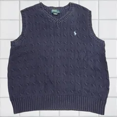 POLO RALPH LAUREN　ニットベストキッズ（ネイビー）