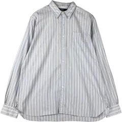 古着 ラルフローレン Ralph Lauren POLO by Ralph Lauren 長袖 コットンストライプシャツ メンズL相当/eaa591720