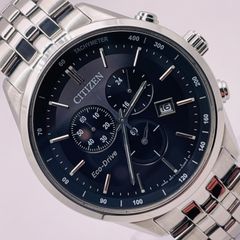 （T645）極美品 正常稼動 CITIZEN シチズン Eco-Drive エコドライブ Chronograph クロノグラフ AT2140-55E H504-S083290 人気 時計 メンズ ユニセックス