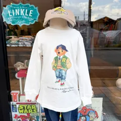 【キッズ】Polo Ralph Lauren(ポロラルフローレン):ポロベア 長袖 Tシャツ