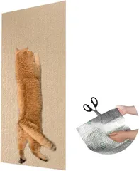 【フォロー割】(カキ－ 30*100ｃｍ) 家具保護 キャットタワー 猫ハウス ソファーカバー ツメ傷保護シート カット可能 DIY 爪研ぎシート 粘着式 爪とぎマット 爪とぎ 猫 NATUYA